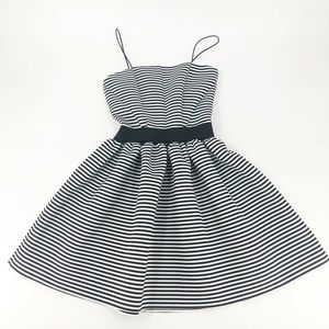 Love...Ady Striped Fit & Flare Dress M